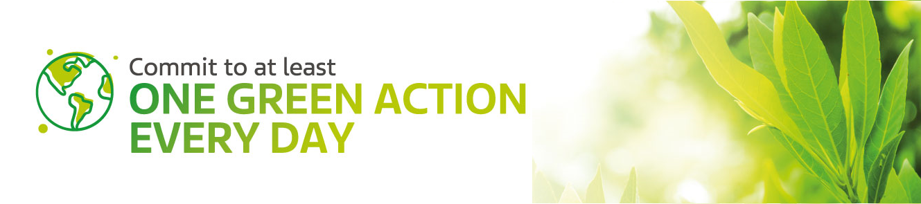 Commit to at least one green action every day