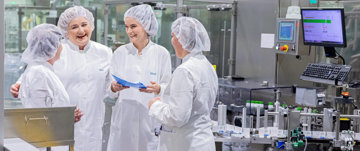 Employees in Teva Pliva Croatia Manufacturing